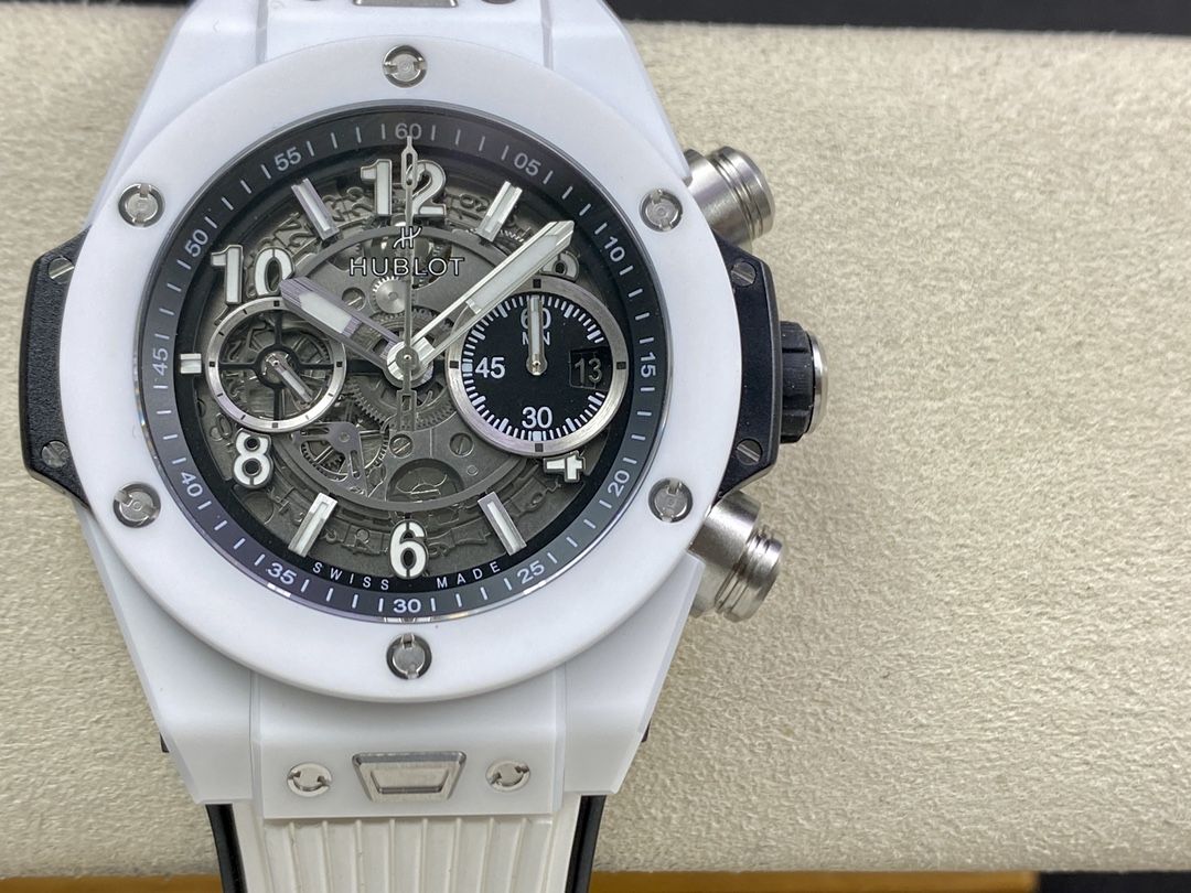 0-143.jpg Hublot Big Bang Unico Coloured Ceramic Super Clone Watch 45mm 1106235870 - front view | Big Bang Unico