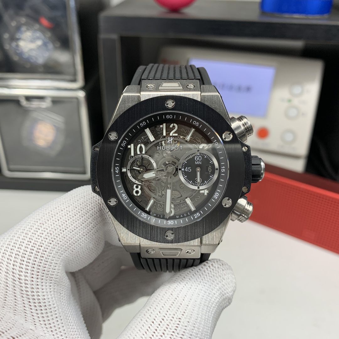 0-190.jpg Hublot Big Bang Unico 44mm Luxury Replica Watch with Cash on Delivery 1116492071 - front view | Big Bang Unico