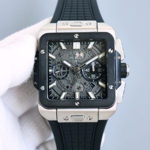 Hublot Square Bang Unico 45mm Premium Replica Watch with Cash on Delivery 1124053912 - front view | Hublot