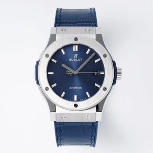 Hublot 42mm Titanium Super Clone Watch with Cash on Delivery 1105892515 - front view | Hublot