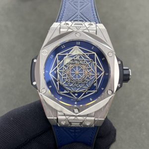 Hublot Big Bang SANG BLEU Super Clone Men's Automatic Watch 45mm 1006270655 - front view