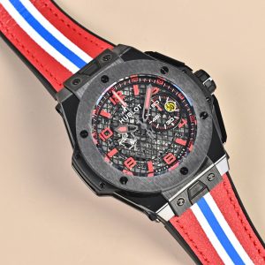 Hublot Big Bang Ferrari Super Clone: Luxury Replica Watches with COD 1137486173 - front view | Big Bang Ferrari