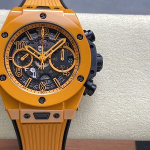Hublot Big Bang Unico Orange Ceramic 42mm Super Clone Watch for Sale 1119857680