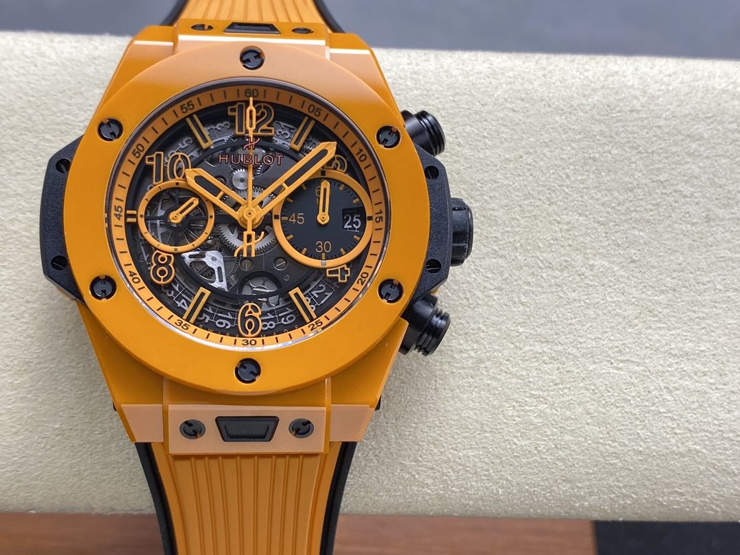 0-359.jpg Hublot Big Bang Unico Orange Ceramic 42mm Super Clone Watch for Sale 1119857680