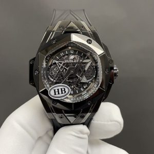 Hublot Big Bang Sang Bleu II 1:1 Super Clone Watch with COD 1127981337 - side view