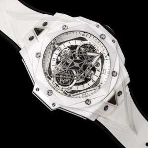 Hublot Big Bang Sang Bleu II Super Clone Watch with Cash on Delivery 1045865910 - side view
