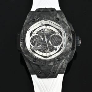 Hublot Big Bang Sang Bleu II Carbon Fibre 1:1 Super Clone Luxury Watch 1139507115 - side view | Big Bang Sang Bleu