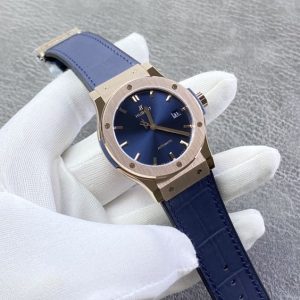 Hublot Classic Fusion 42mm Blue Dial Super Clone Watch with COD 1137185113 - side view | Classic Fusion
