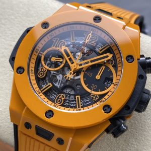 Hublot Big Bang Unico Orange Ceramic 42mm Super Clone Watch for Sale 1119857680