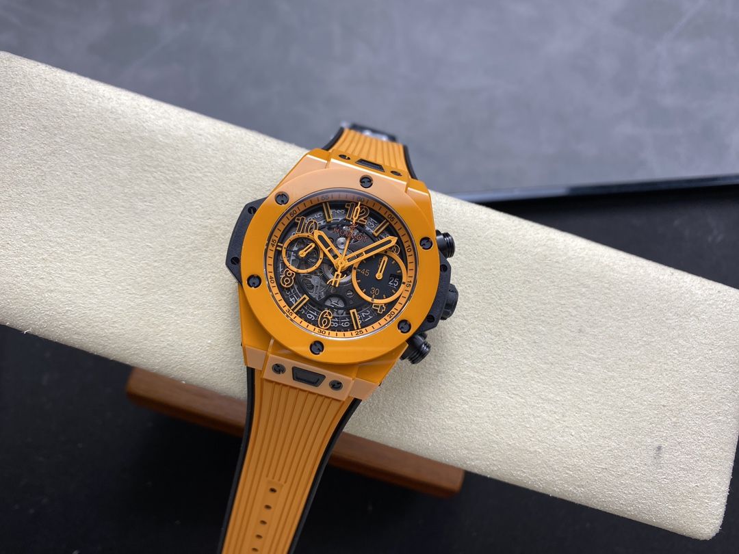 3-359.jpg Hublot Big Bang Unico Orange Ceramic 42mm Super Clone Watch for Sale 1119857680