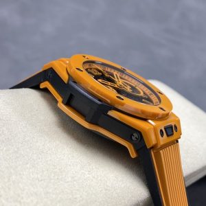 Hublot Big Bang Unico Orange Ceramic 42mm Super Clone Watch for Sale 1119857680