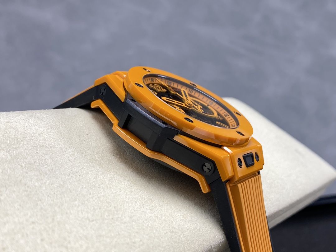 4-359.jpg Hublot Big Bang Unico Orange Ceramic 42mm Super Clone Watch for Sale 1119857680