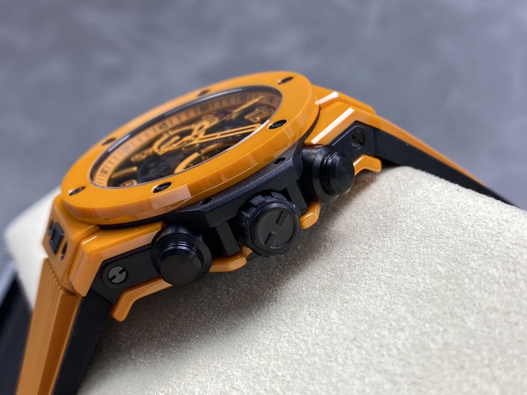 5-359.jpg Hublot Big Bang Unico Orange Ceramic 42mm Super Clone Watch for Sale 1119857680