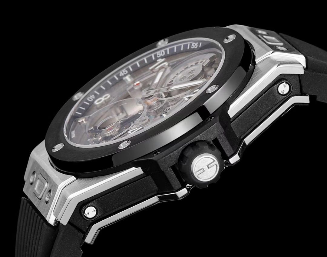 6-257.jpg Hublot Big Bang Unico Super Clone Tourbillon | Luxury Cash on Delivery 1126413519 - top view | Big Bang Unico
