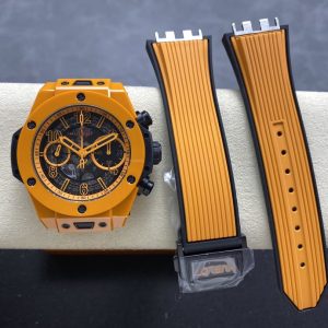Hublot Big Bang Unico Orange Ceramic 42mm Super Clone Watch for Sale 1119857680