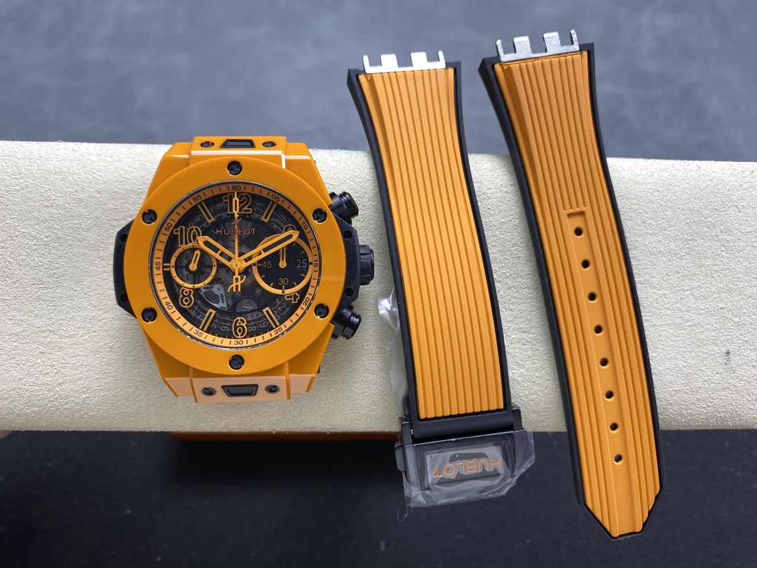 8-332.jpg Hublot Big Bang Unico Orange Ceramic 42mm Super Clone Watch for Sale 1119857680